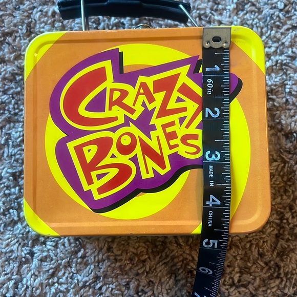 Retro Crazy Bones mini metal lunch box - Picture 8 of 8
